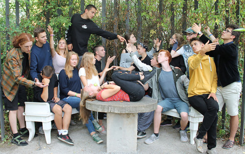 "Wir sehen dich - Antigone!"