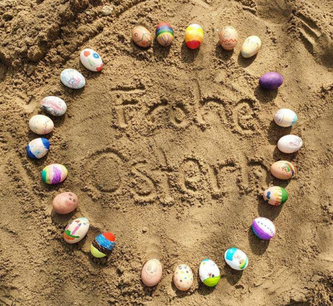 Die Kieselsteine wünschen Frohe Ostern