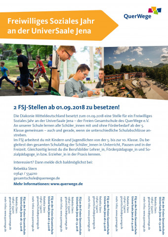 FSJ Plakat UniverSaale 2018/2019