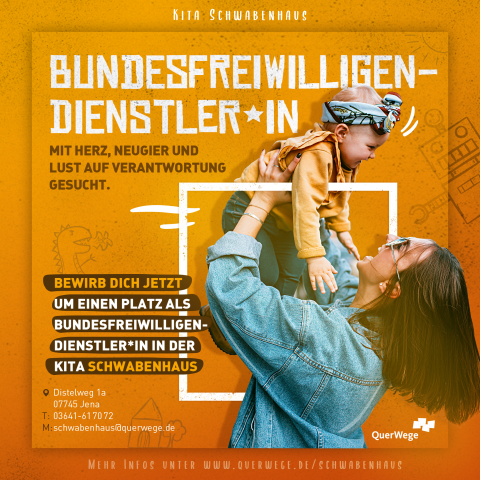 Bundesfreiwilligendienstler*in gesucht