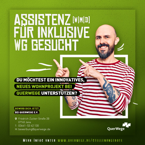 Stellenanzeige Inklusive WG
