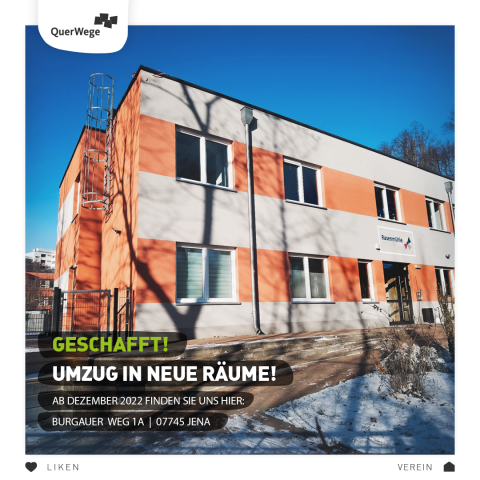 Umzug in den Saaleflügel