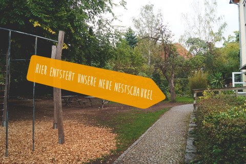 SteinMalEins_Vorrfreude auf die Nestschaukel