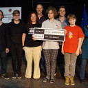 Zum Abschluss des Abends wurde der Titel "Schule ohne Rassismus - Schule mit Courage" verliehen.