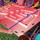 unser Geburtstagsgeschenk das Balllabyrinth