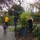 Garteneinsatz in der Kita Schwabenhaus November 2019