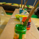 Schwabenhaus_PJ Inklusive Bretterkunst_Kunst die durch Farbe sichtbar wird