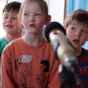 Aufnahme der Geschichtenlieder in der Kita
