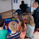 Aufnahme der Geschichtenlieder in der Kita