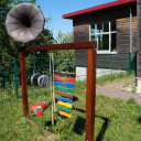 Kita BiLLy from outside: view on musical instruments