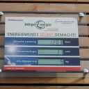 Display Photovoltaikanlage 