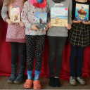 Büchervorstellung beim Schullesewettbewerb 2023