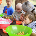 Schwabenhaus Kartoffelernte 1