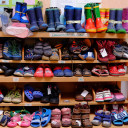 Kleiderbasar Pi mal Daumen_Große Auswahl an Schuhen