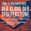 Ankündigung Klang der Stolpersteine 2023