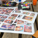 Sommerfest Kinderschminken 