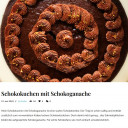 Screenshot Projektblog Lenas Kuchenzauberei