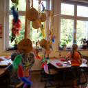 Wir finden uns in indianischen Figuren wieder in den WUBAMI Wochen.