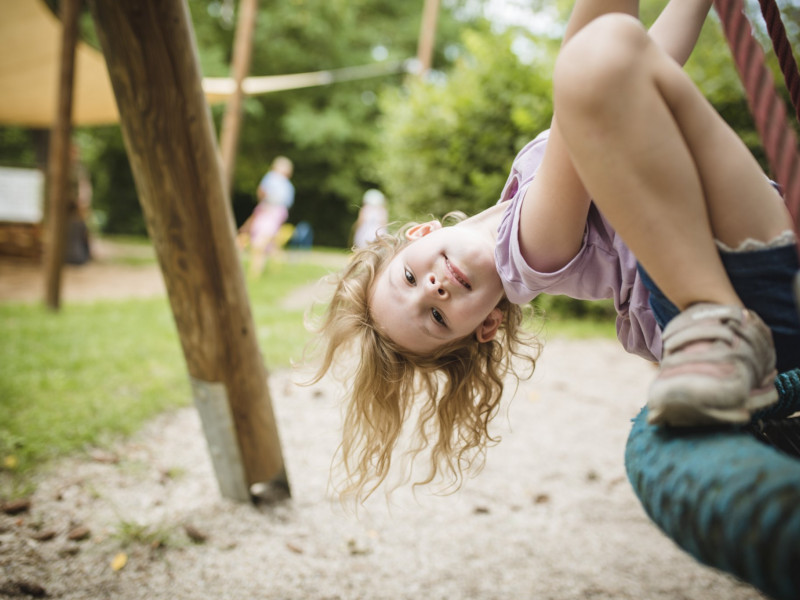 Spiel im Garten des BiLLY